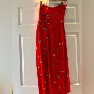 Beautiful floral Kids, big girl, teenage jumpsuit/romper pants size 14/16.